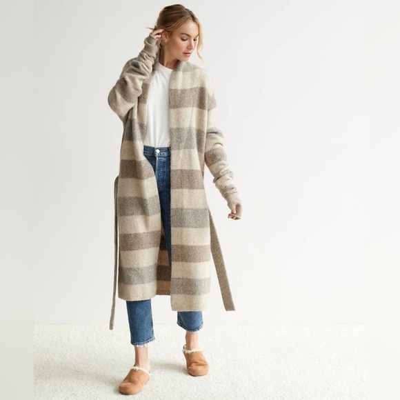 Jenni Kayne Sweaters - Jenni Kayne Belted Sweater Coat